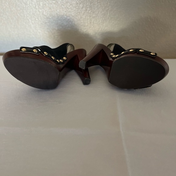 Guess wooden fabric High heels - Picture 3 of 3